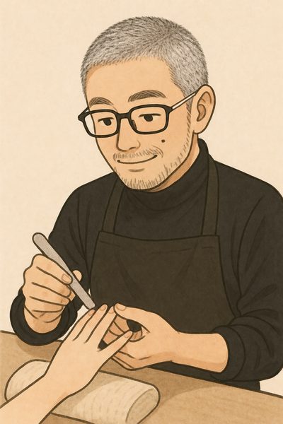 主催のゆーじのイラスト